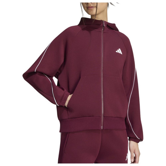 Adidas Γυναικεία ζακέτα Stadium Small Logo Full-Zip Hoodie